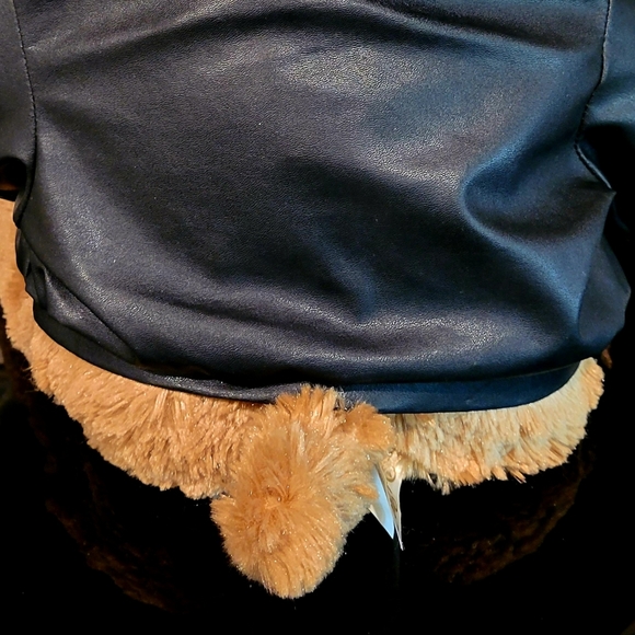 Medium Dan Dee Biker Bulldog Plush Stuffed Animal Motorcycle Puppy Dog Toy Gift - Picture 5 of 8